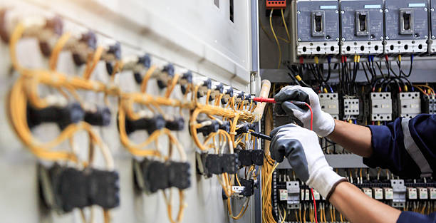 Professional Electrician technician working in Bridgeport, PA